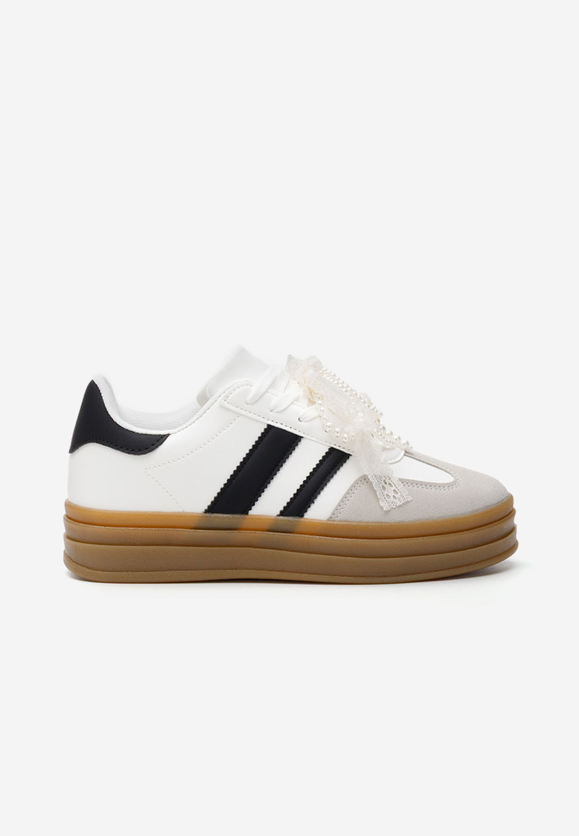 Sneakers dama Roxanne albi