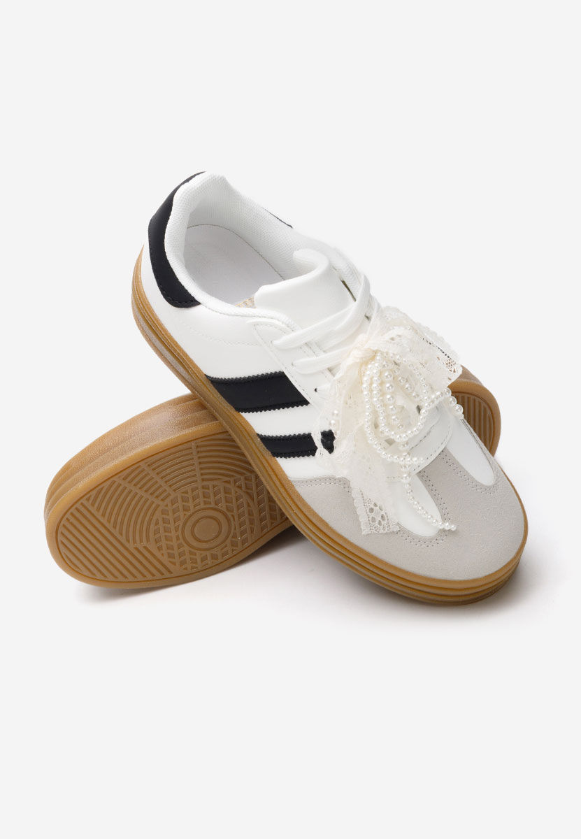 Sneakers dama Roxanne albi