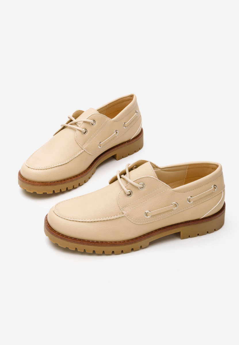 Pantofi casual dama Krystyna bej