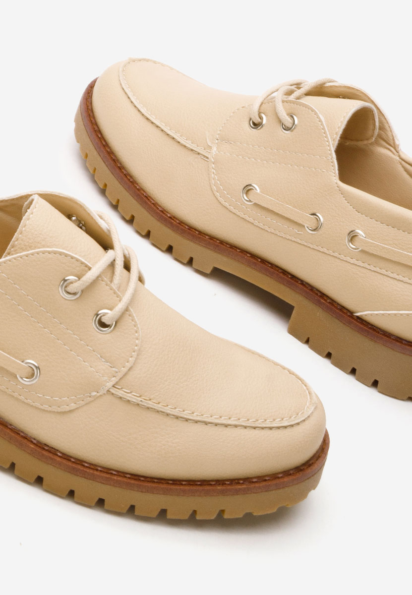 Pantofi casual dama Krystyna bej