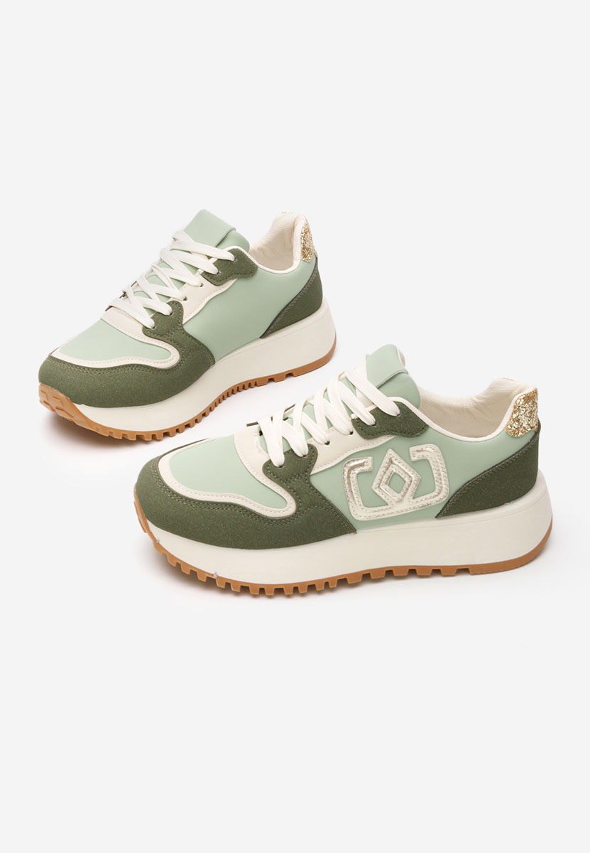 Sneakers dama Kelsie verzi Sneakers dama Kelsie verzi