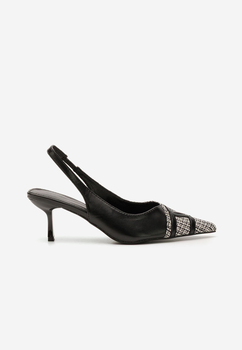 Pantofi slingback Vivyana negri