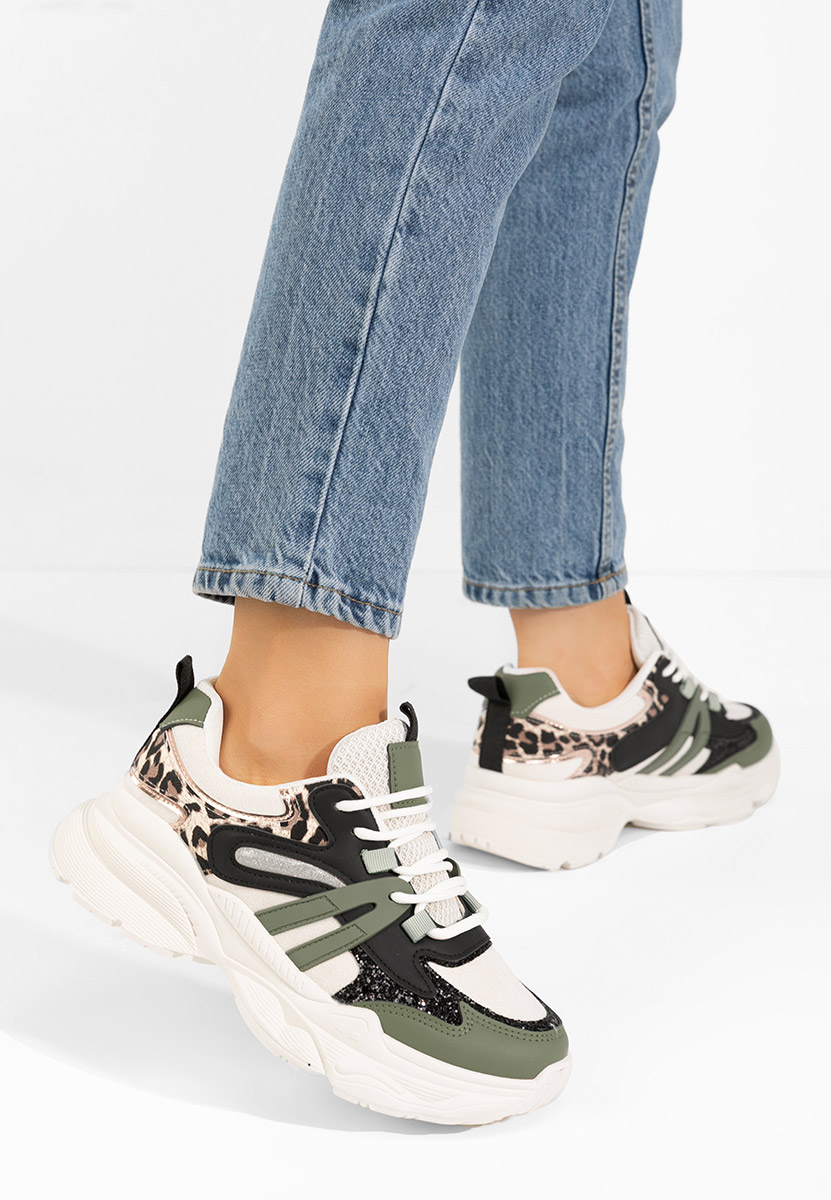 Sneakers cu platforma Royena V2 multicolori