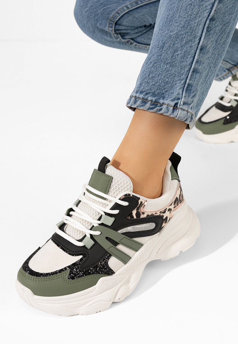 Sneakers cu platforma Royena V2 multicolori