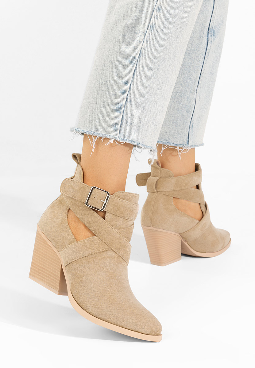 Botine de vara Rayana kaki