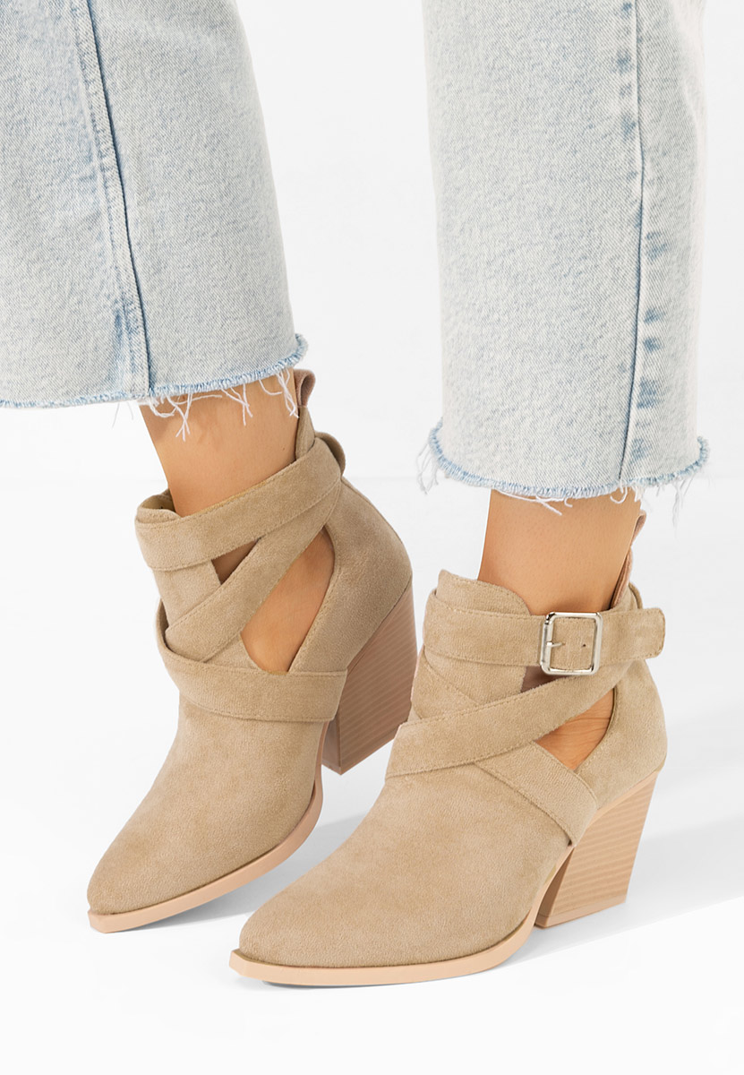 Botine de vara Rayana kaki