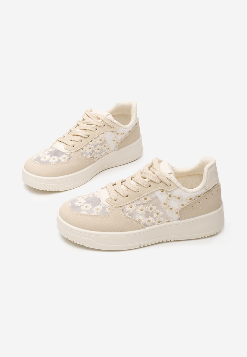 Sneakers dama Beckie bej