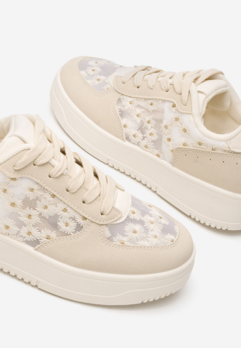 Sneakers dama Beckie bej