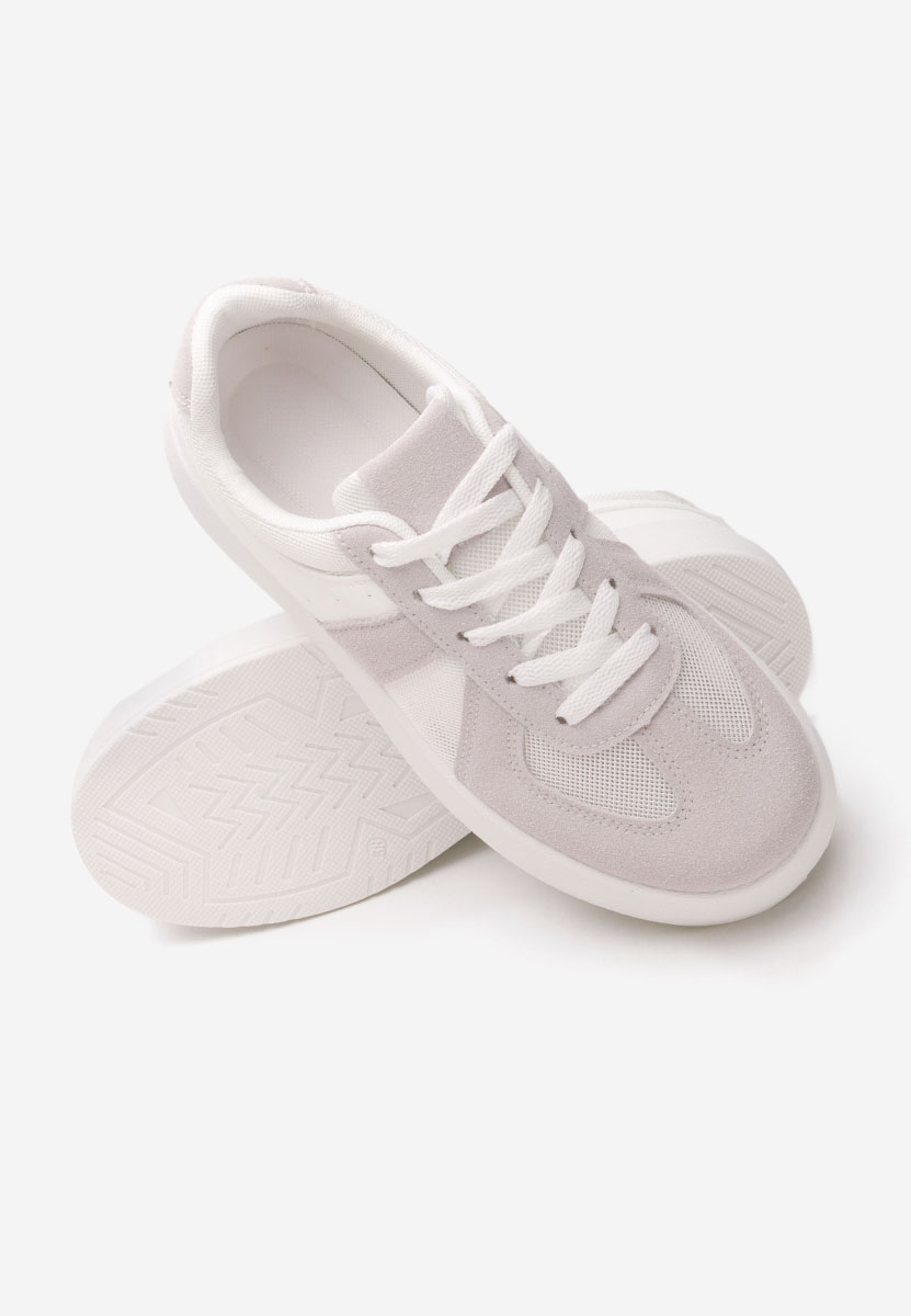 Sneakers cu platforma Fyonna albi