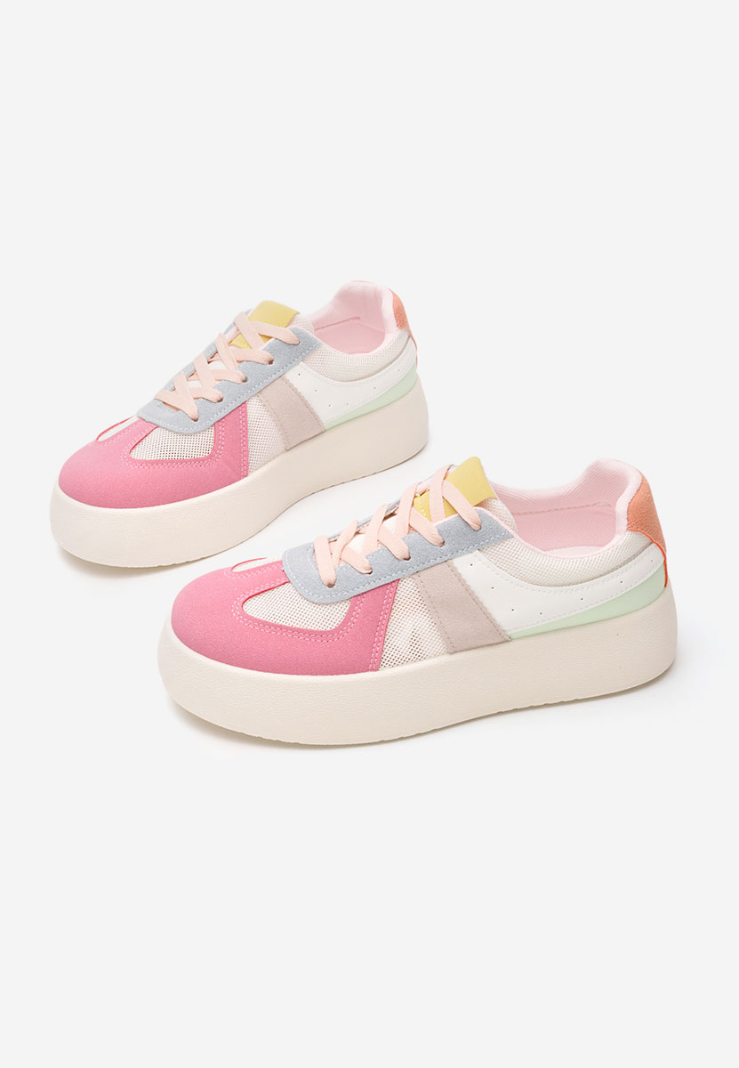 Sneakers cu platforma Fyonna multicolori