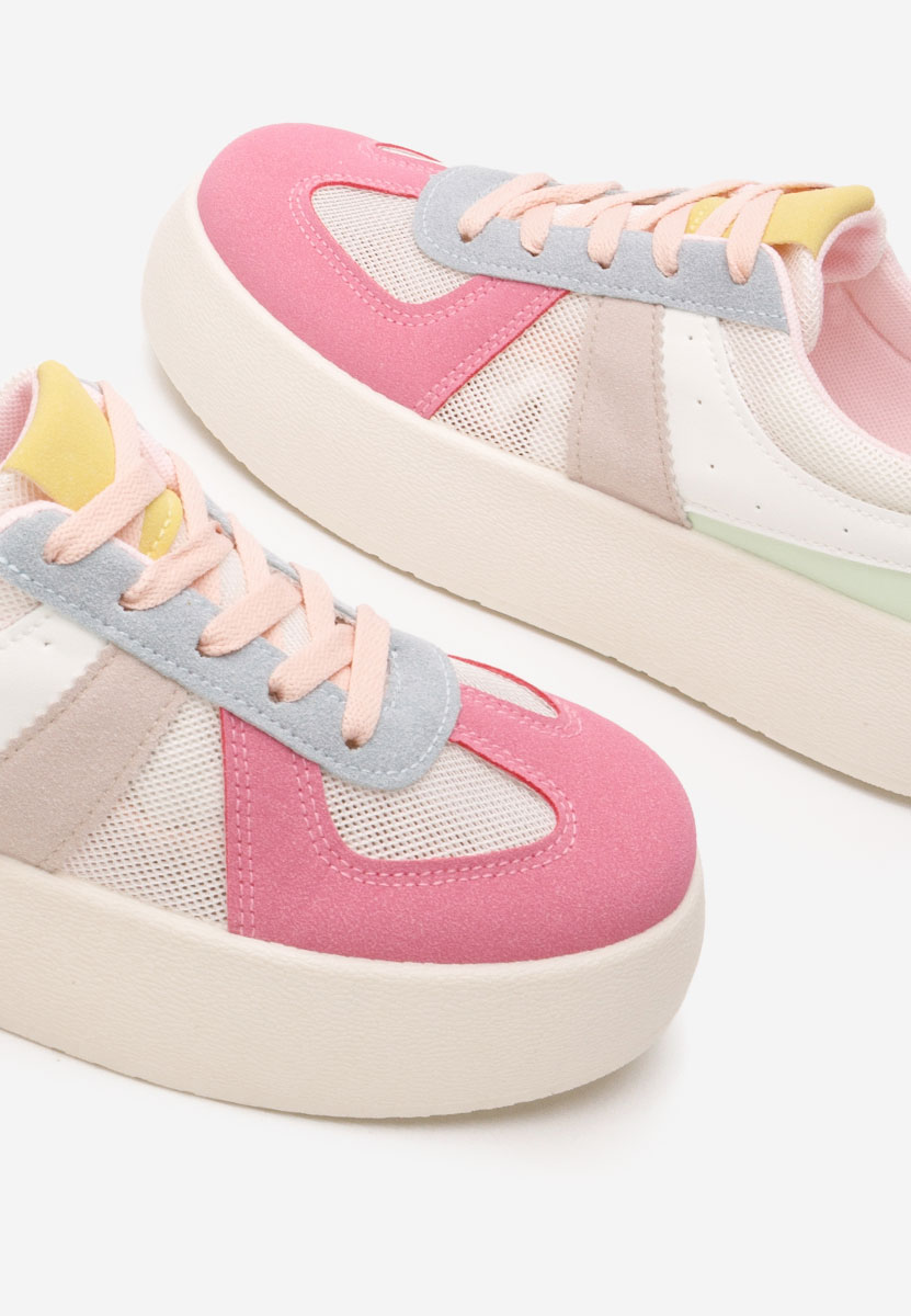 Sneakers cu platforma Fyonna multicolori