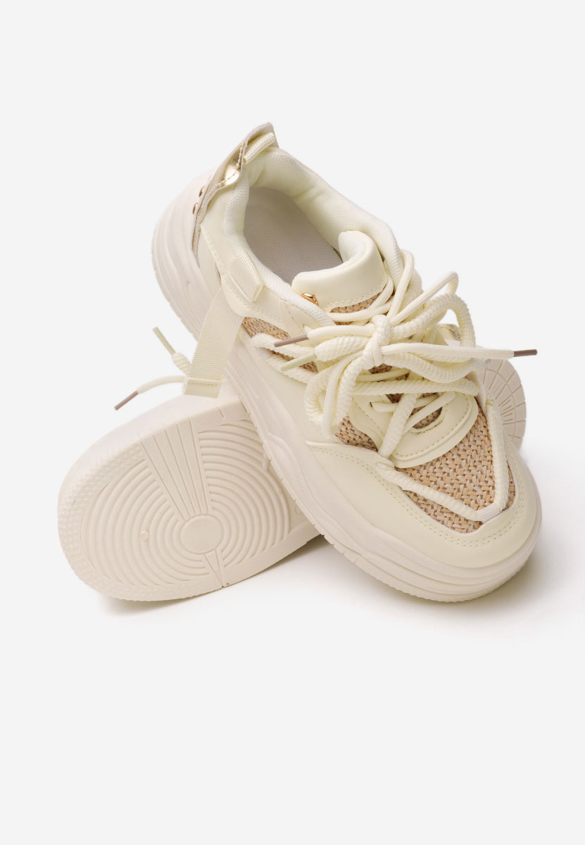 Sneakers cu platformă Shirleen bej Sneakers cu platformă Shirleen bej