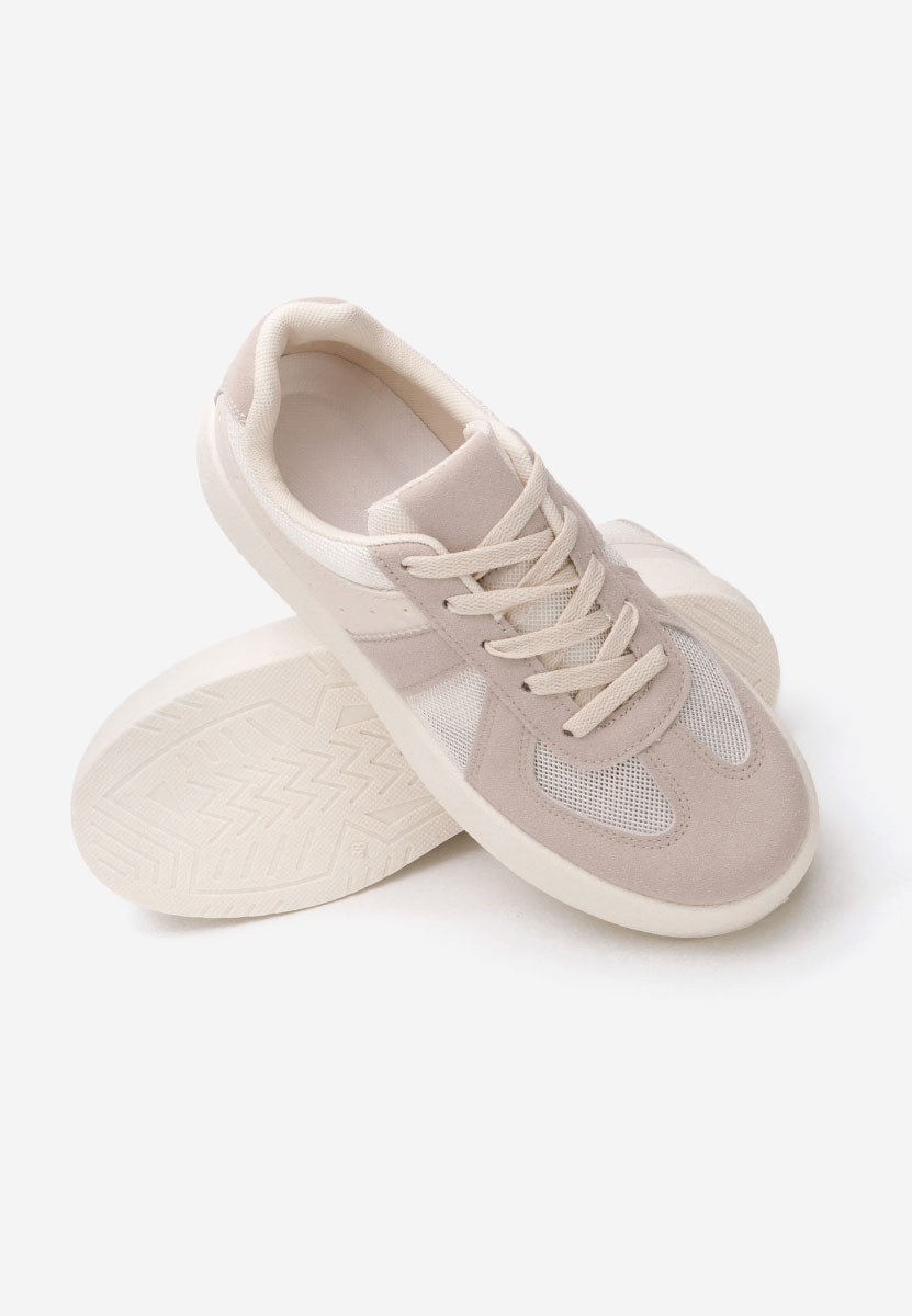 Sneakers cu platforma Fyonna bej