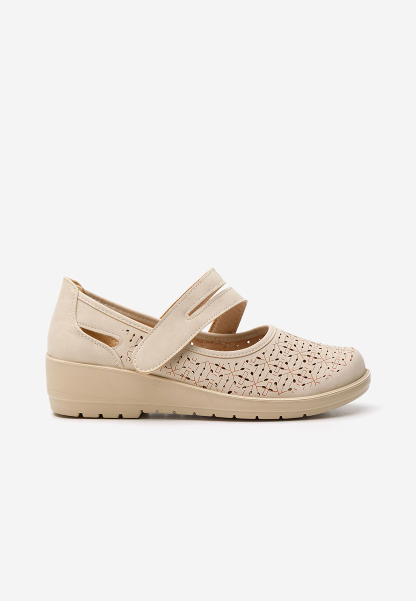 Pantofi casual dama Augustyna bej