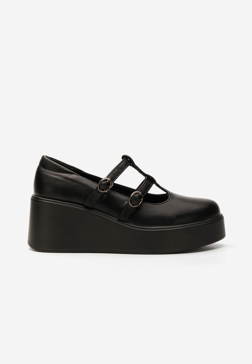 Pantofi casual cu platformă Gertude negri
