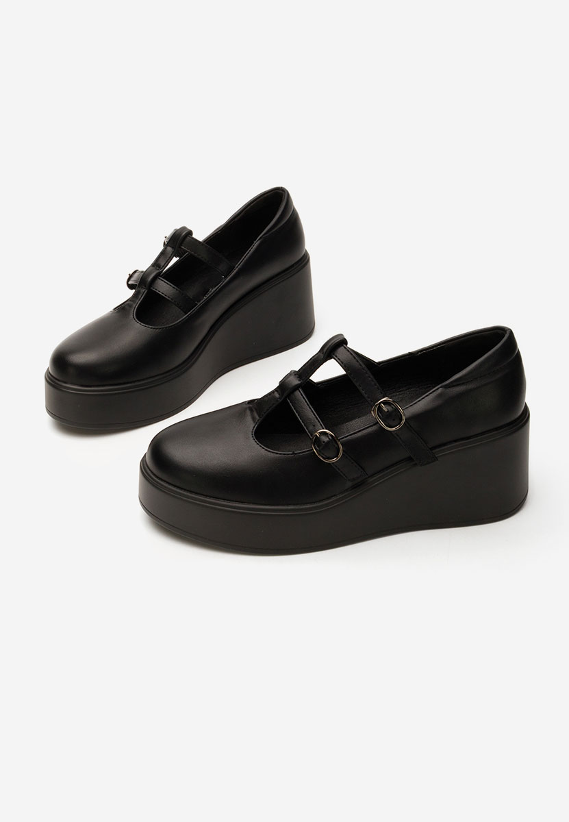 Pantofi casual cu platformă Gertude negri