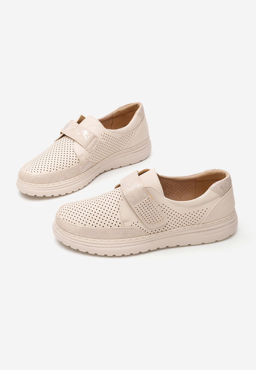 Pantofi casual dama Mayalia bej