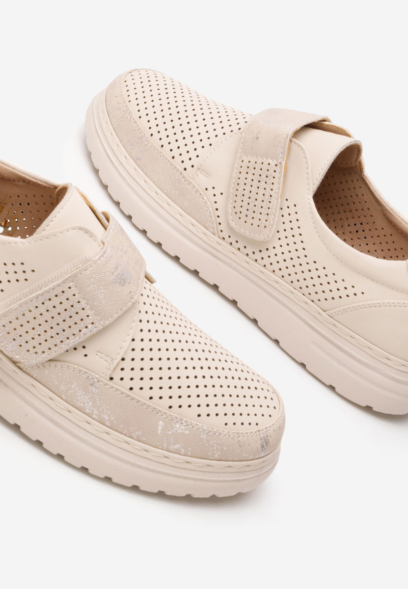 Pantofi casual dama Mayalia bej