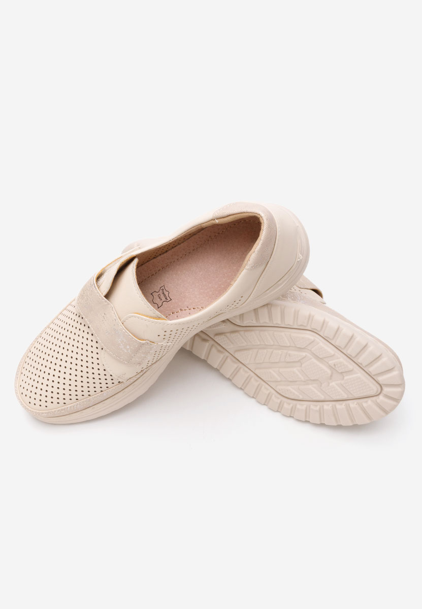 Pantofi casual dama Mayalia bej
