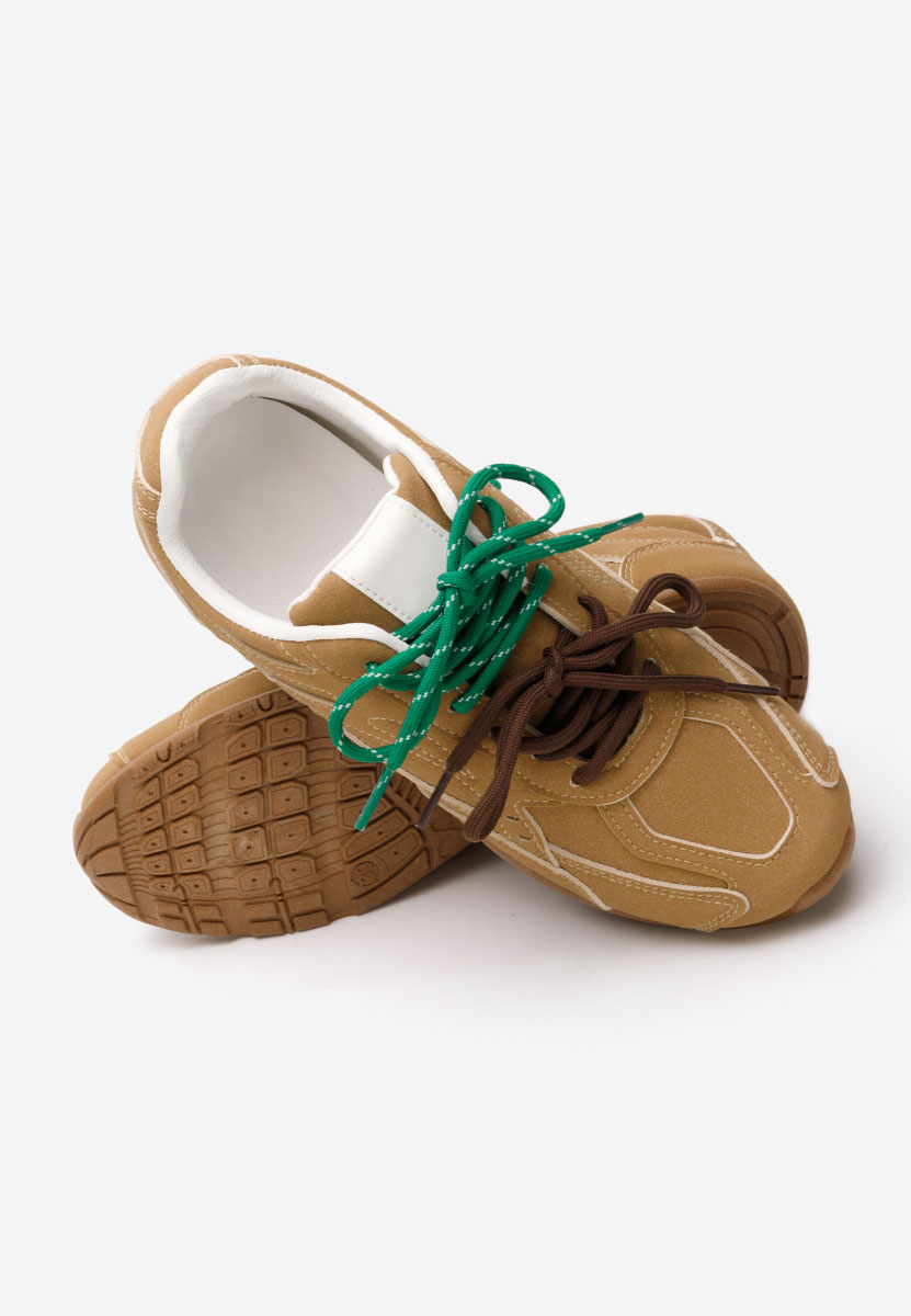 Sneakers dama Idylla kaki Sneakers dama Idylla kaki