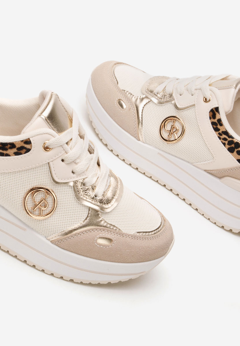 Sneakers cu platformă Darcya multicolori