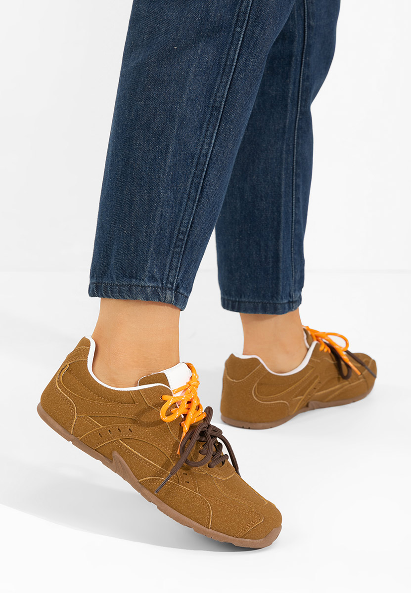 Sneakers dama Idylla camel Sneakers dama Idylla camel