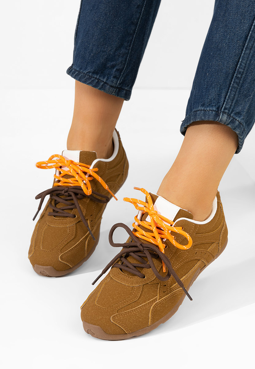 Sneakers dama Idylla camel Sneakers dama Idylla camel