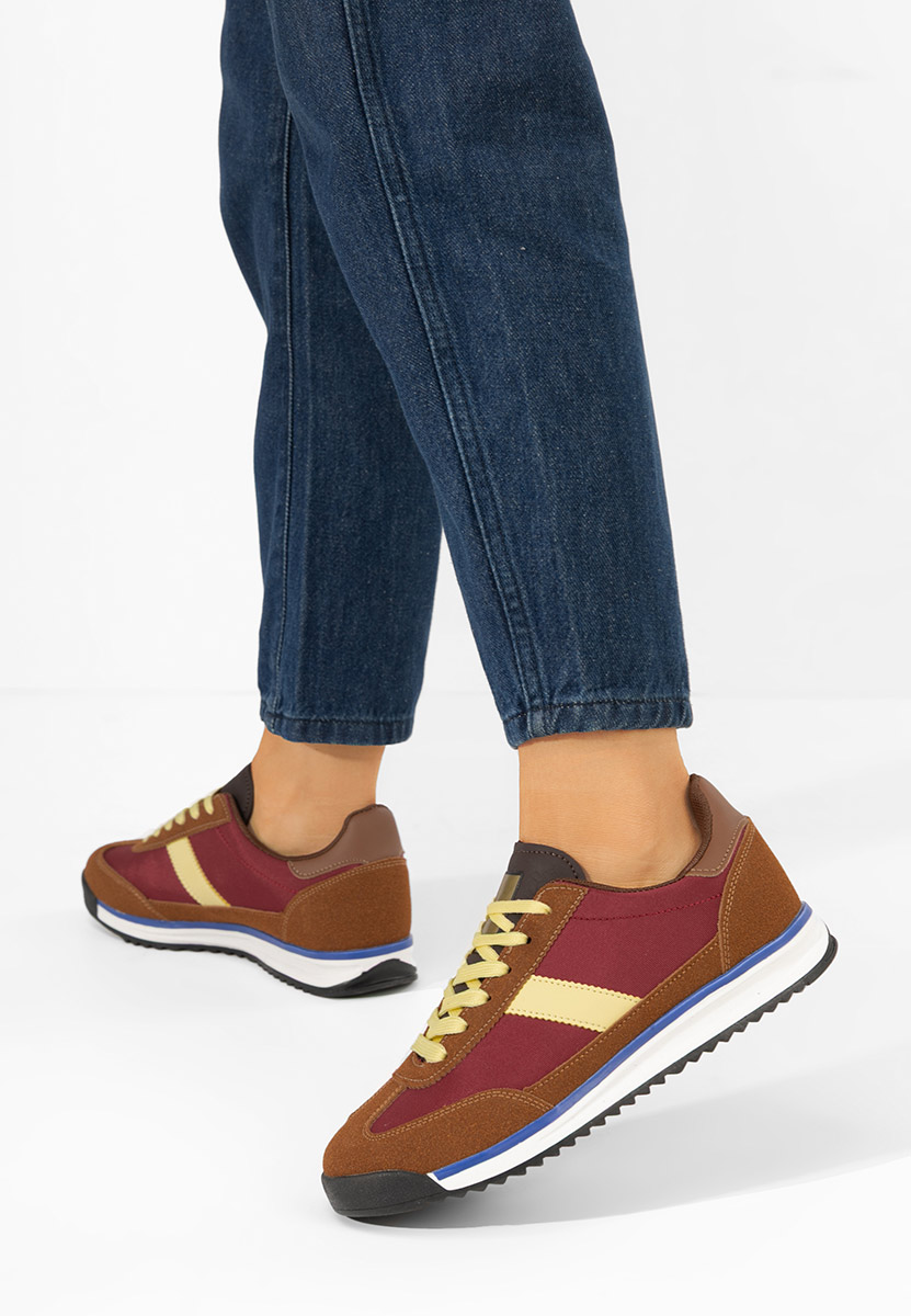 Sneakers dama Nichita bordo