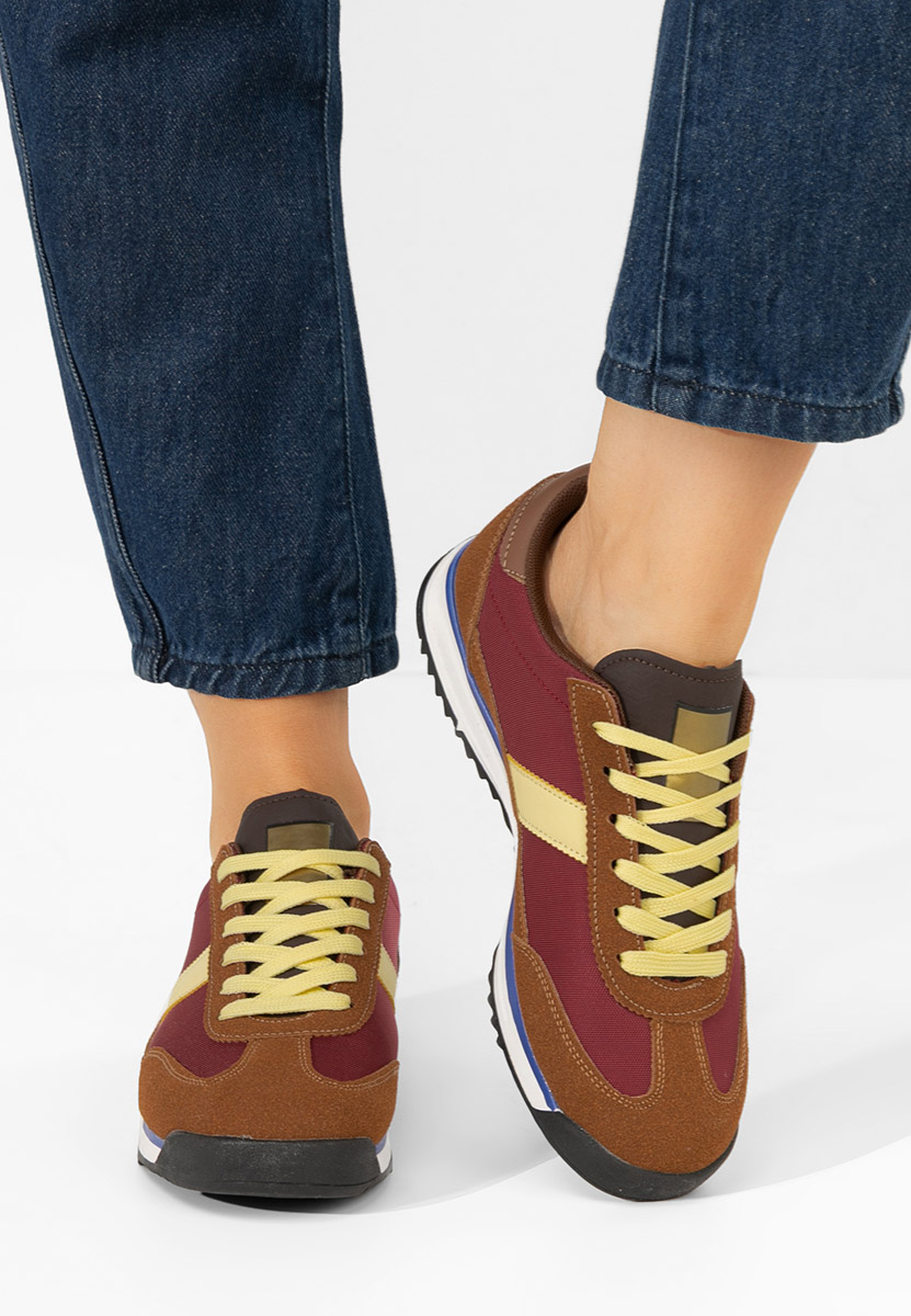 Sneakers dama Nichita bordo