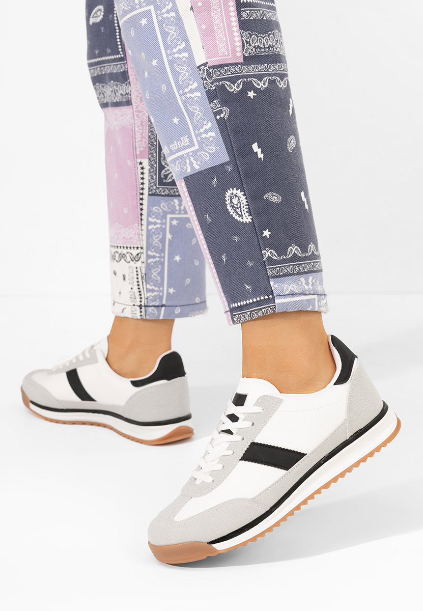 Sneakers dama Nichita albi