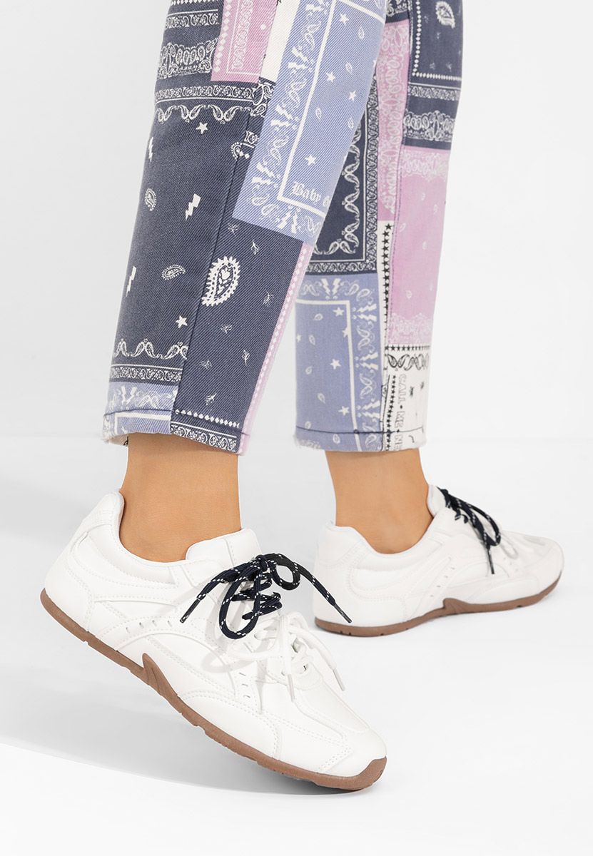 Sneakers dama Idylla albi Sneakers dama Idylla albi