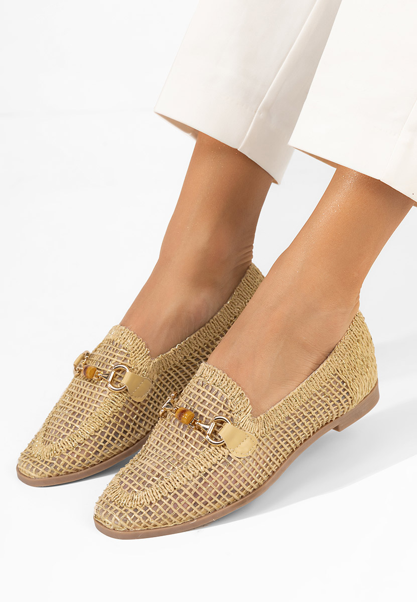 Mocasini dama Jayna bej Mocasini dama Jayna bej