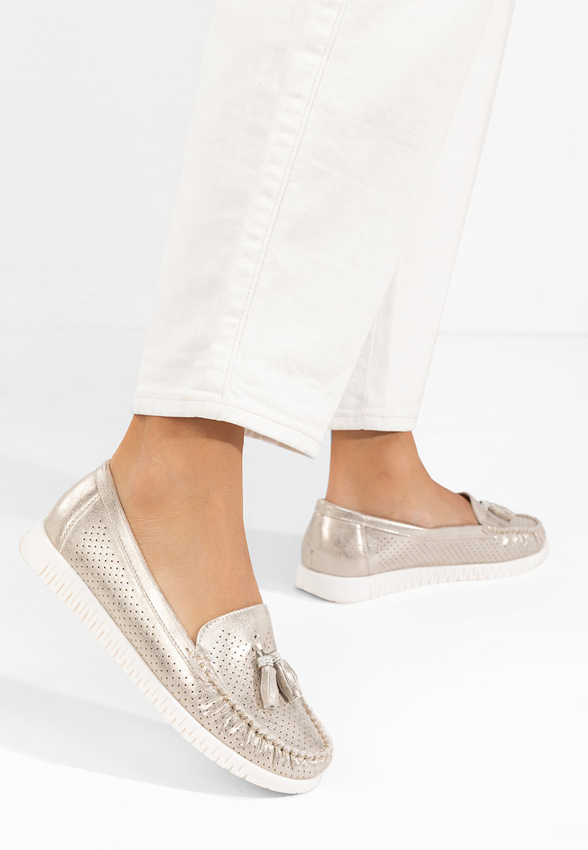 Mocasini dama Sonja V2 bej