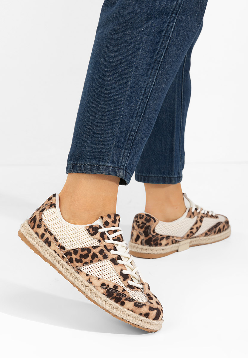 Sneakers dama Dianka leopard