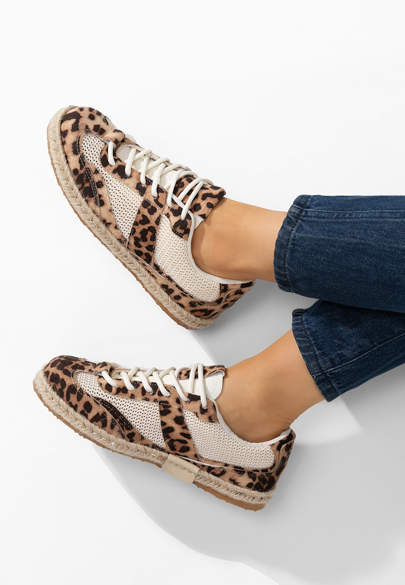 Sneakers dama Dianka leopard