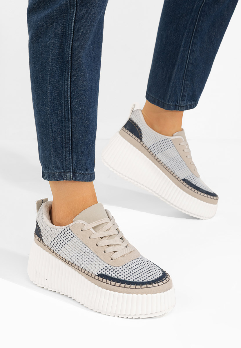 Sneakers cu platformă Tamylsa albastri