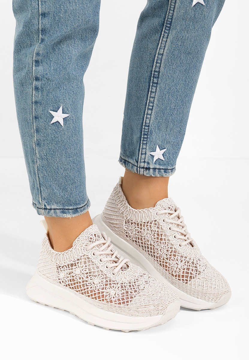 Sneakers dama Lavinya bej