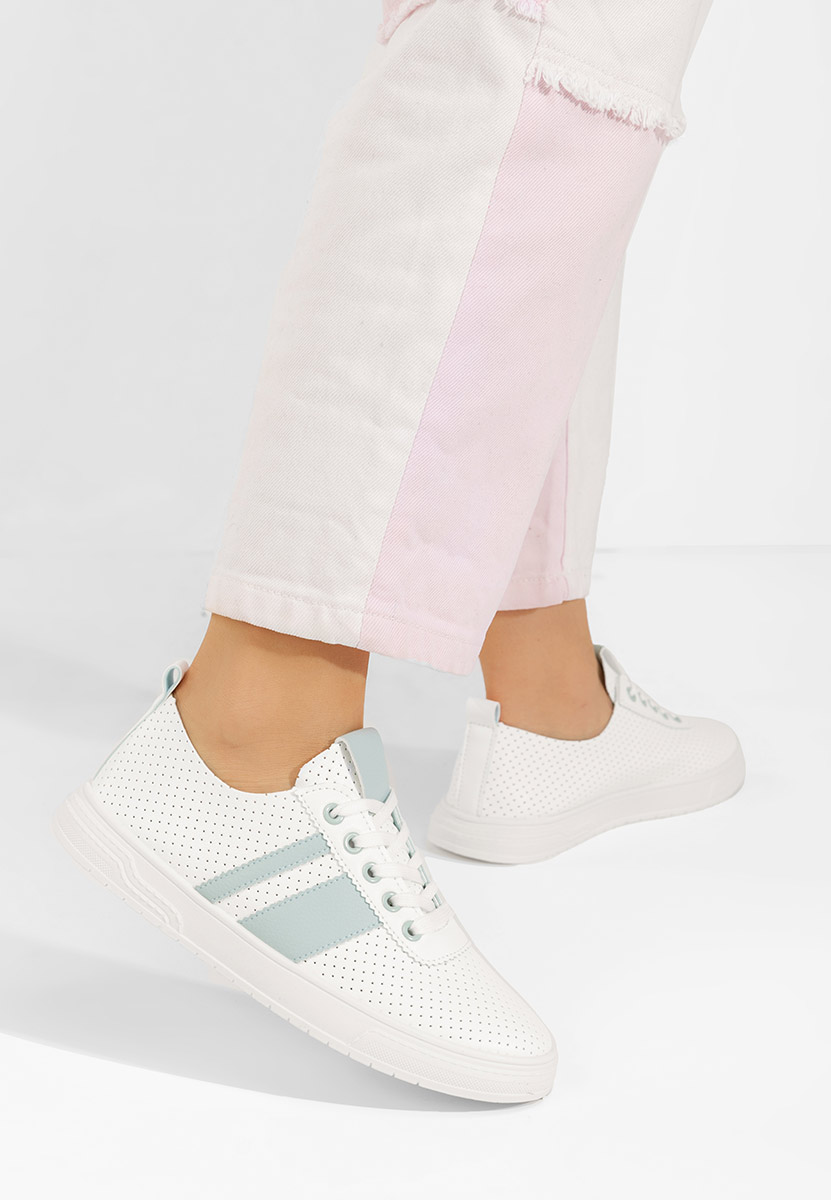 Pantofi casual dama Heayli V3 albi