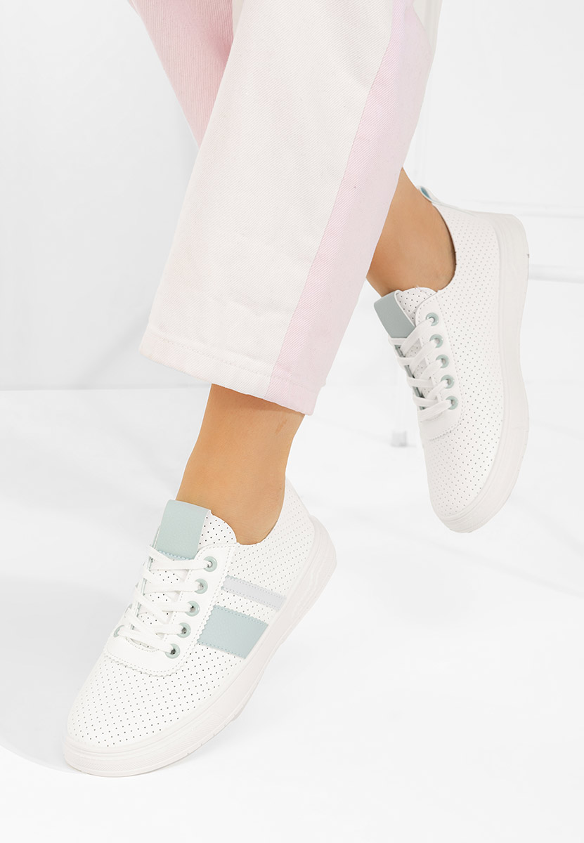 Pantofi casual dama Heayli V3 albi