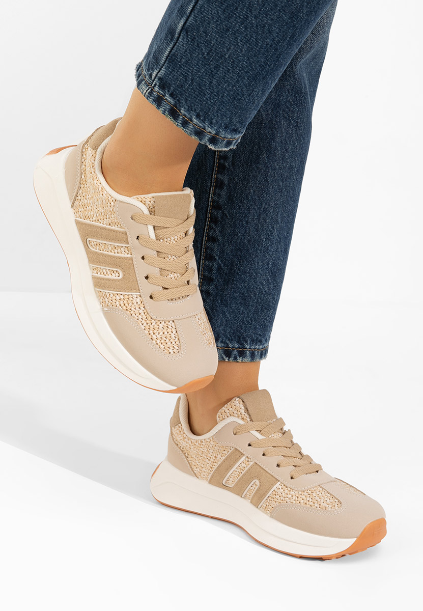 Sneakers dama Roksana V5 bej