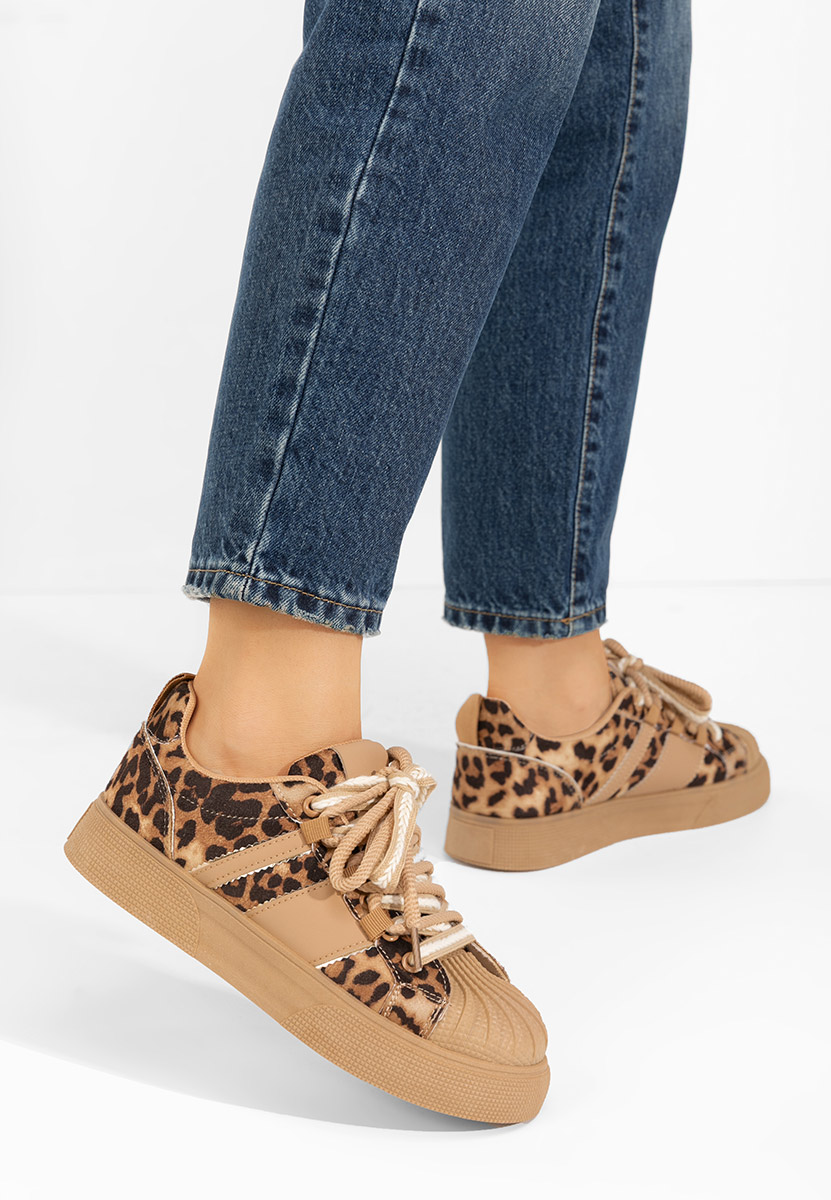 Sneakers dama Dryansa leopard