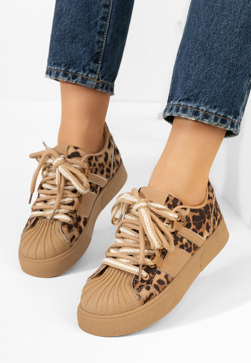Sneakers dama Dryansa leopard