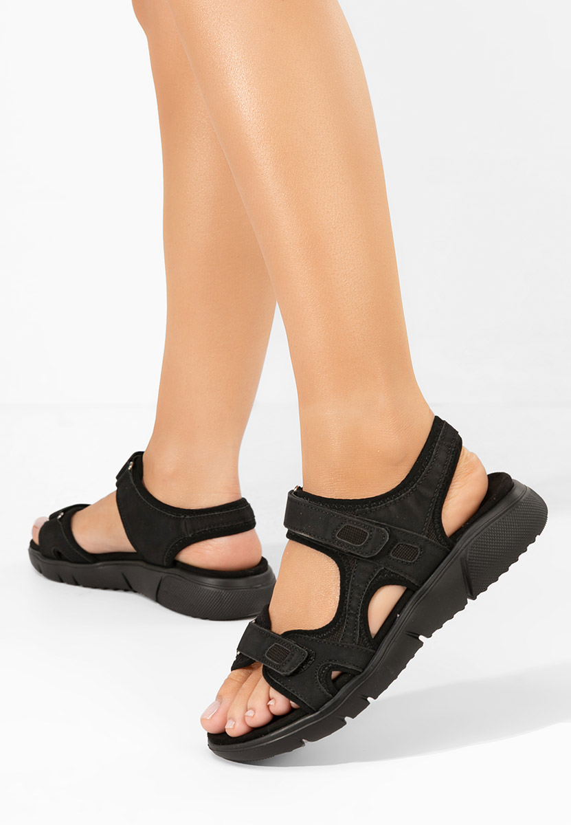 Sandale sport dama Alanie negre