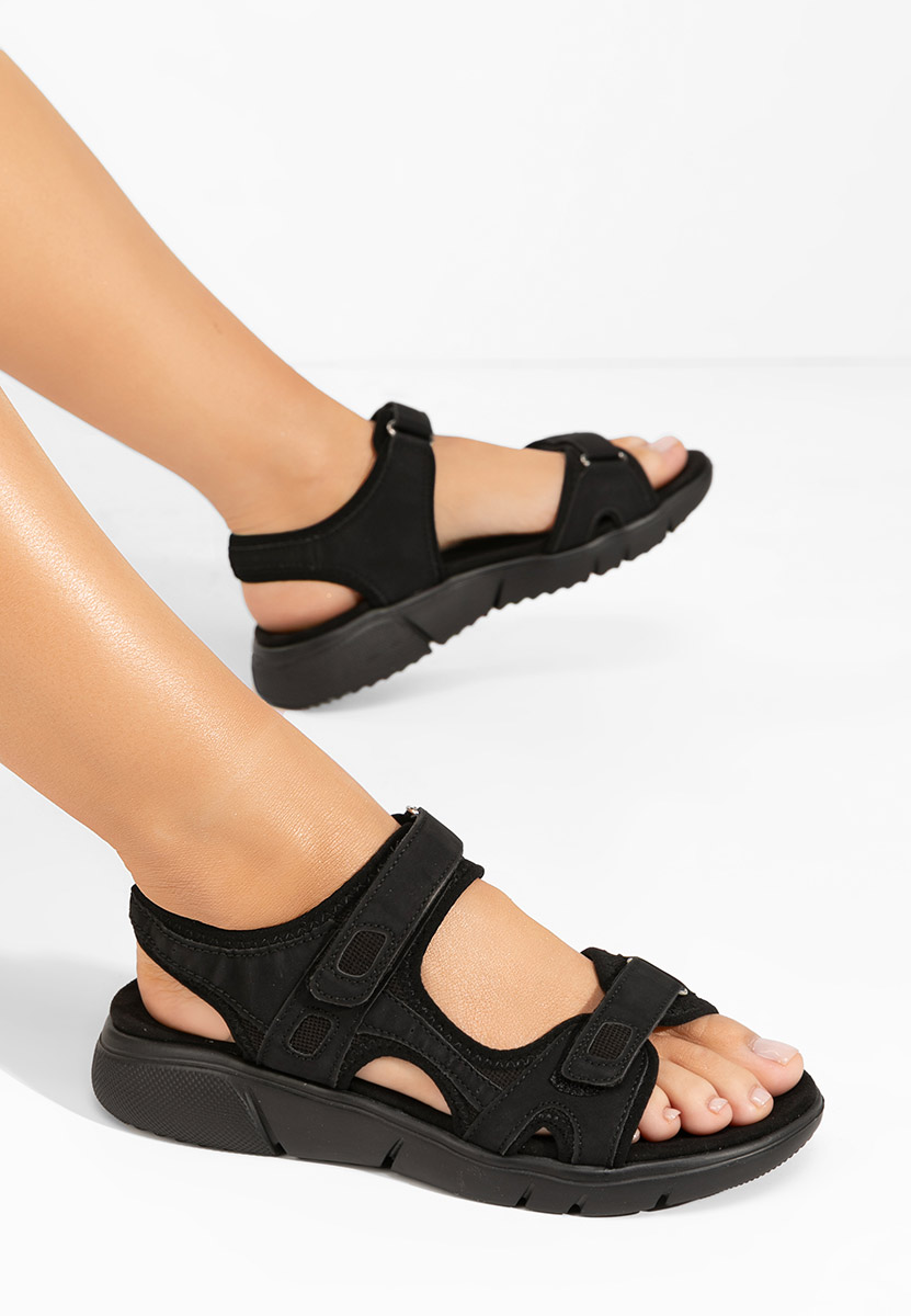 Sandale sport dama Alanie negre