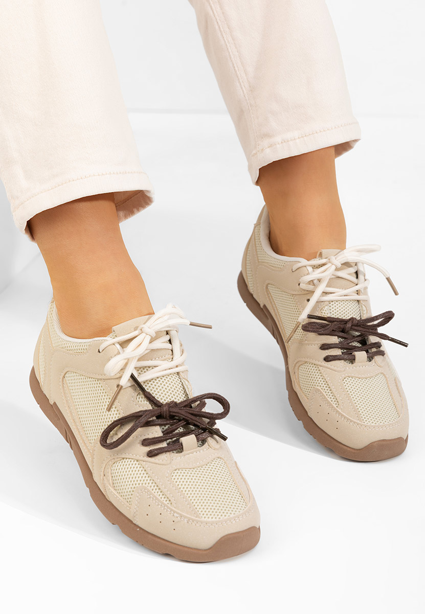 Sneakers dama Smarandys bej Sneakers dama Smarandys bej