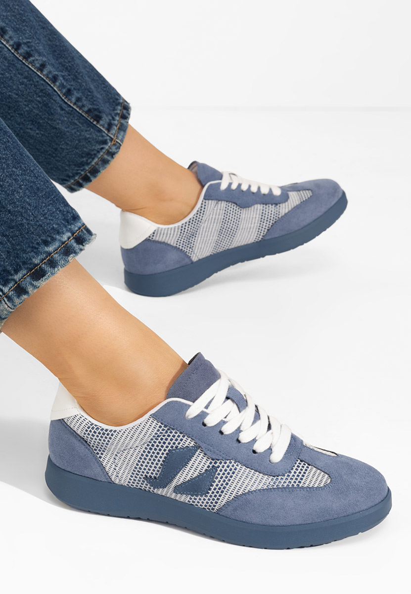 Sneakers dama Jackeline albastri
