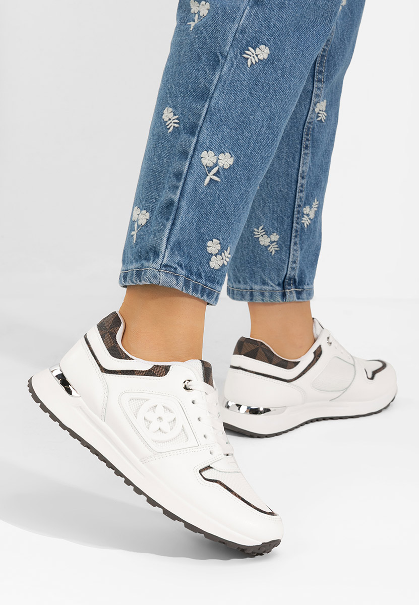 Sneakers dama Anneliesa albi