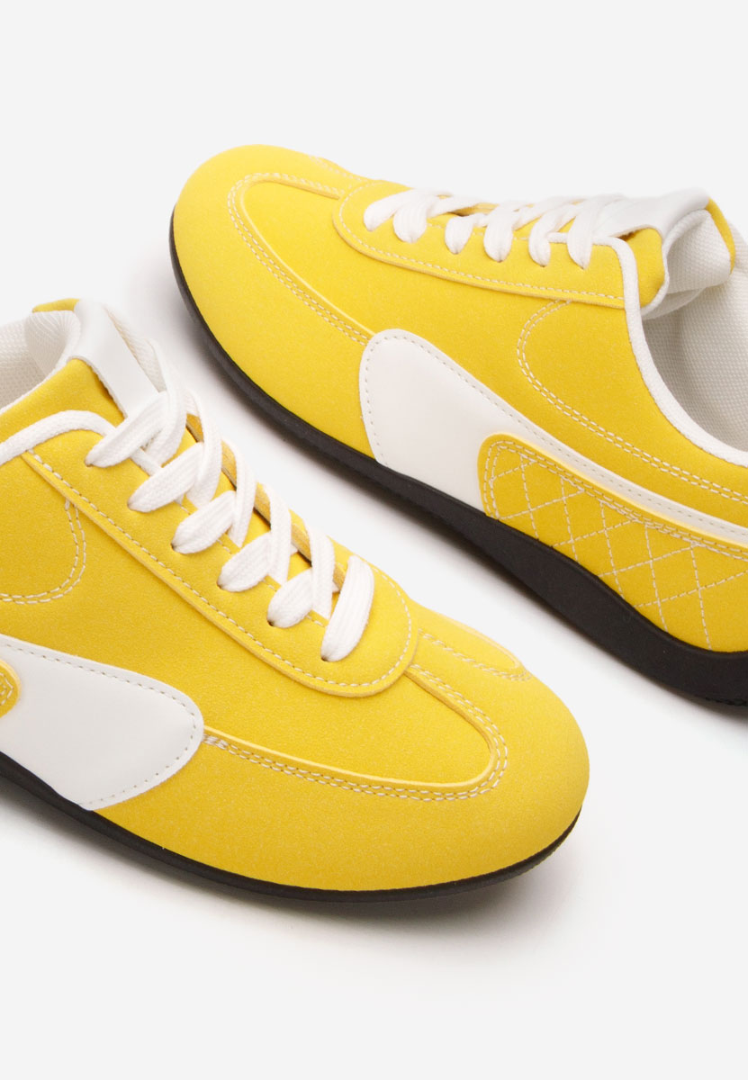 Sneakers dama Midysa galbeni