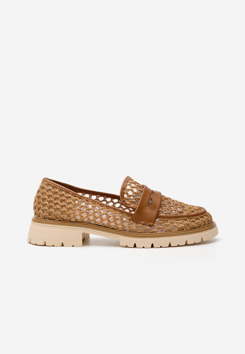 Mocasini de vara dama Maryjanne camel