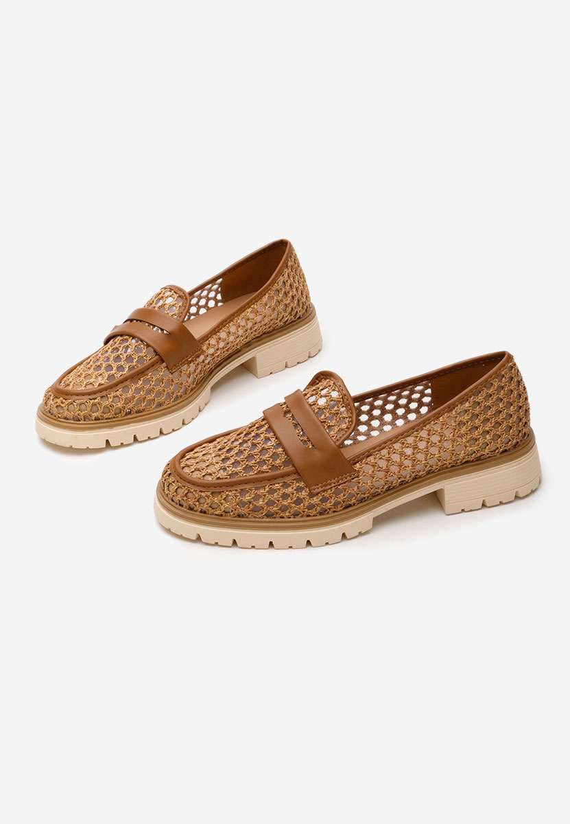 Mocasini de vara dama Maryjanne camel